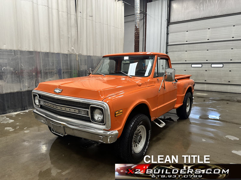 1969 Chevrolet C-10 4X4 CLEAN TITLE